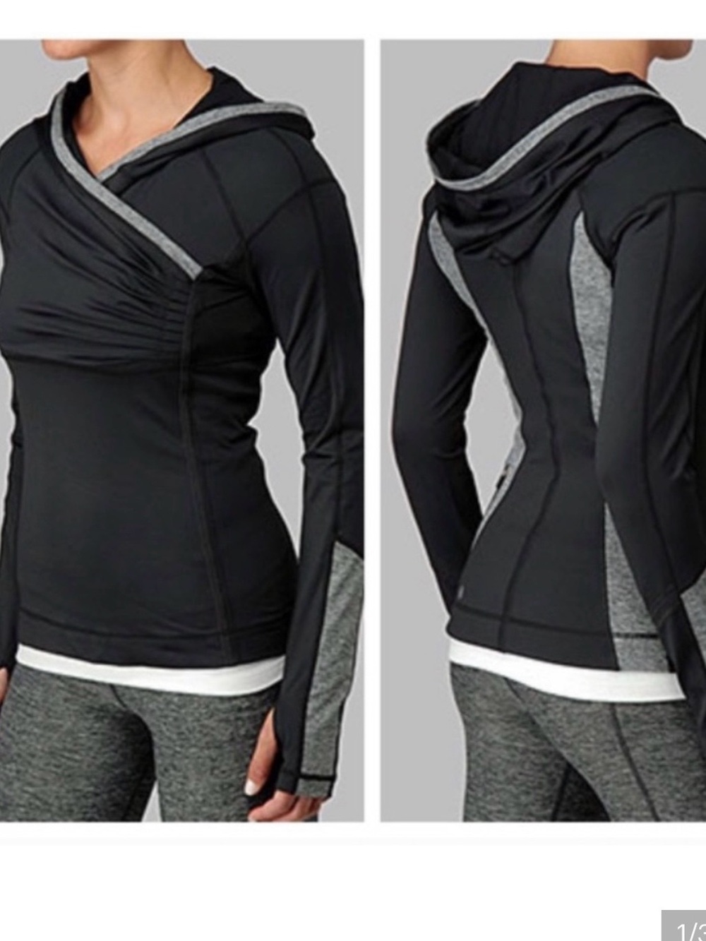 Lululemon Run for Your Life Hoodie Cross Train Pullover size 2